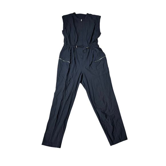 Calia By Carrie Underwood Womens Soft Utility Jumpsuit Blue Sleeveless  Large - Picture 2 of 7